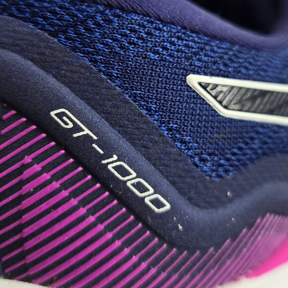 ASICS GT-1000 Women’s Running Shoes Blue/Pink Size 10 – Gym Use Only - Picture 9 of 13